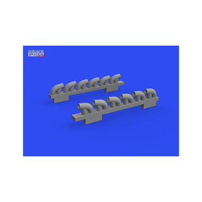 eduard 672305 1 72 p 39q exhaust stacks print for arma hobby