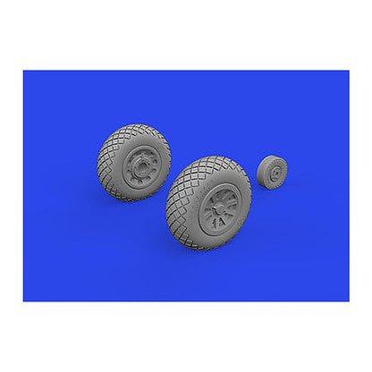eduard 672371 1 72 p 51d wheels block tread 2 brassin for eduard
