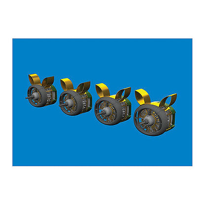 eduard 672386 1 72 b 24h engines print brassin for airfix