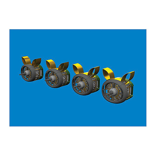 eduard 672386 1 72 b 24h engines print brassin for airfix