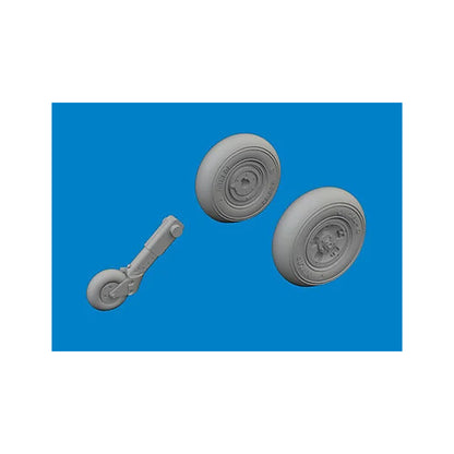 eduard 672424 1 72 spitfire mk i ii v wheels brassin for ibg