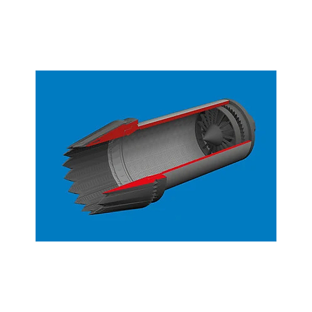 eduard 672430 1 72 f 35c exhaust nozzle print brassin for tamiya