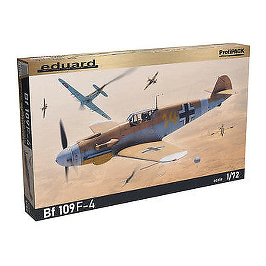 eduard 70155 1 72 bf 109f 4 profipack plastic model kit