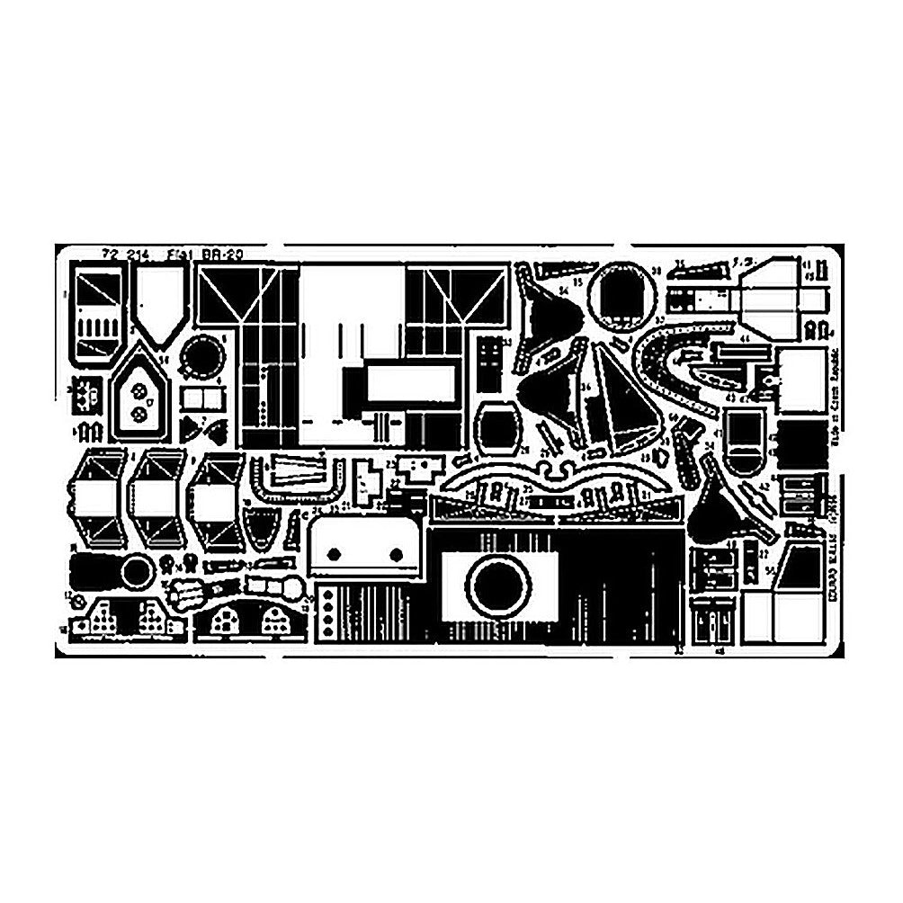 eduard 72214 1 72 fiat br20 for itl photo etch detail set
