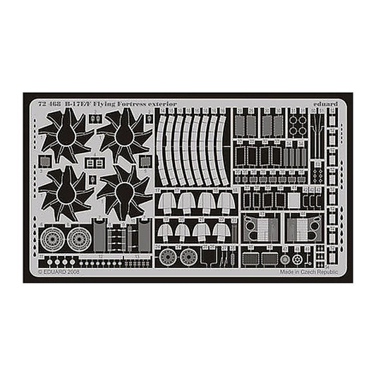 eduard 72468 1 72 b 17e f exterior for academy