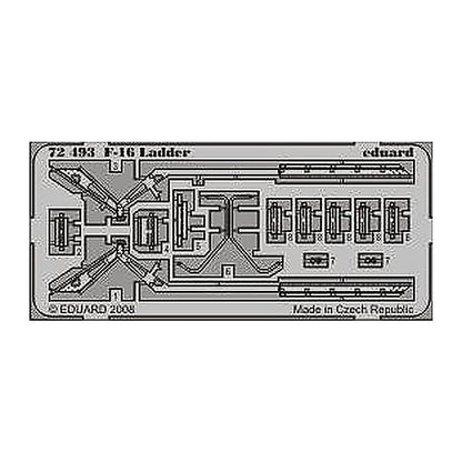 eduard 72493 1 72 f 16 ladder photo etch