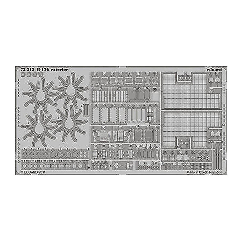 eduard 72515 1 72 b 17g exterior for revell