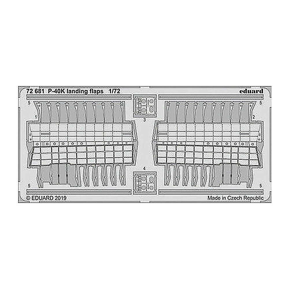 eduard 72681 1 72 p 40k landing flaps for special hobby