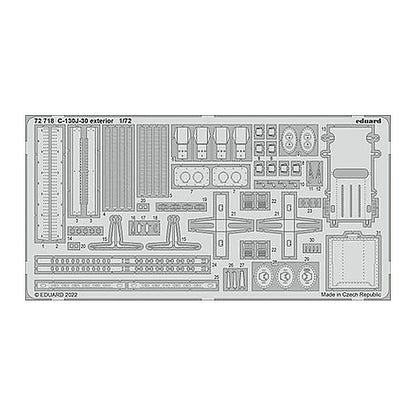 eduard 72718 1 72 exterior for zve photo etch detail set