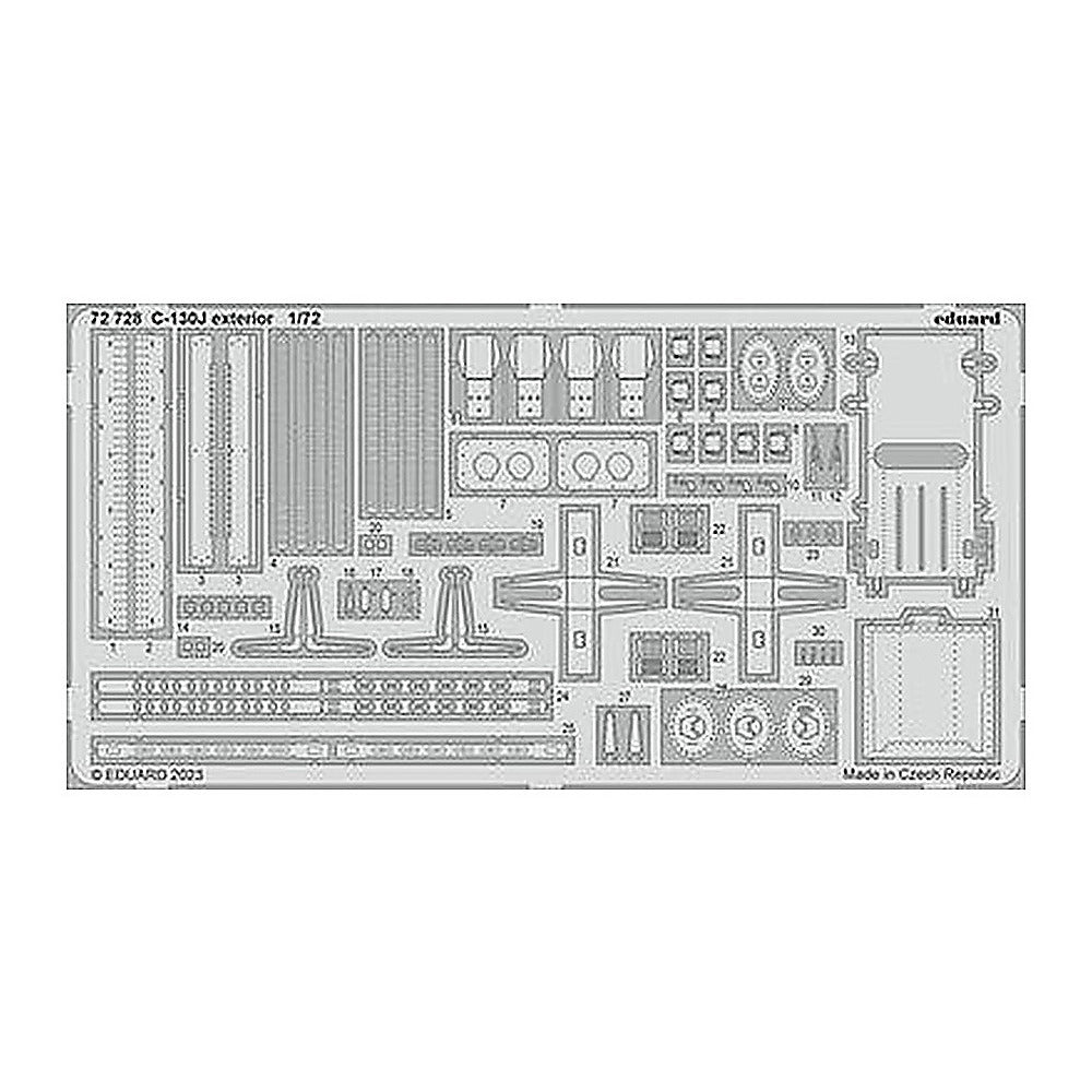 eduard 72728 1 72 c 130j exterior for zvezda