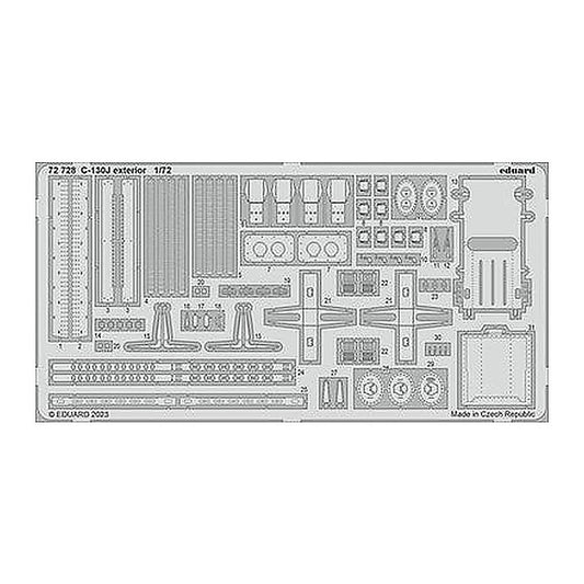 eduard 72728 1 72 c 130j exterior for zvezda