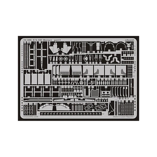 eduard 73306 1 72 f a 18c photo etched set for academy