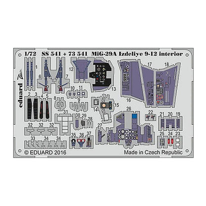 eduard 73541 1 72 izdeliye 9 12 for trp pre painted