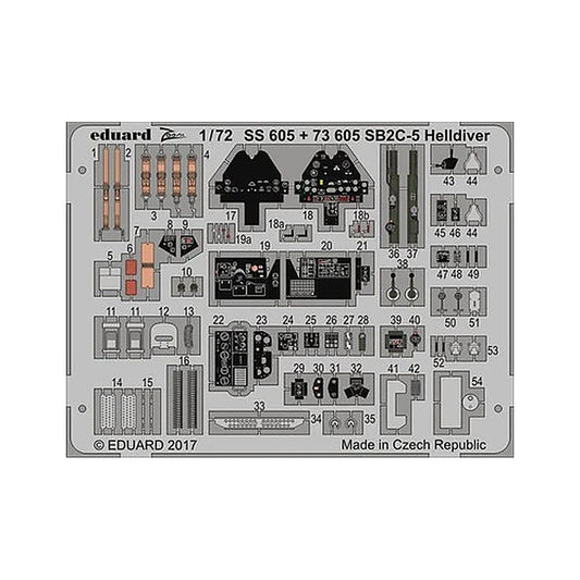eduard 73605 1 72 helldiver for special hobby pre painted