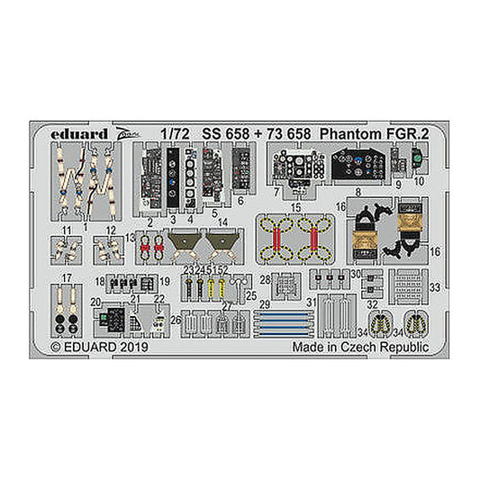 eduard 73658 1 72 phantom fgr 2 photo etched set for airfix