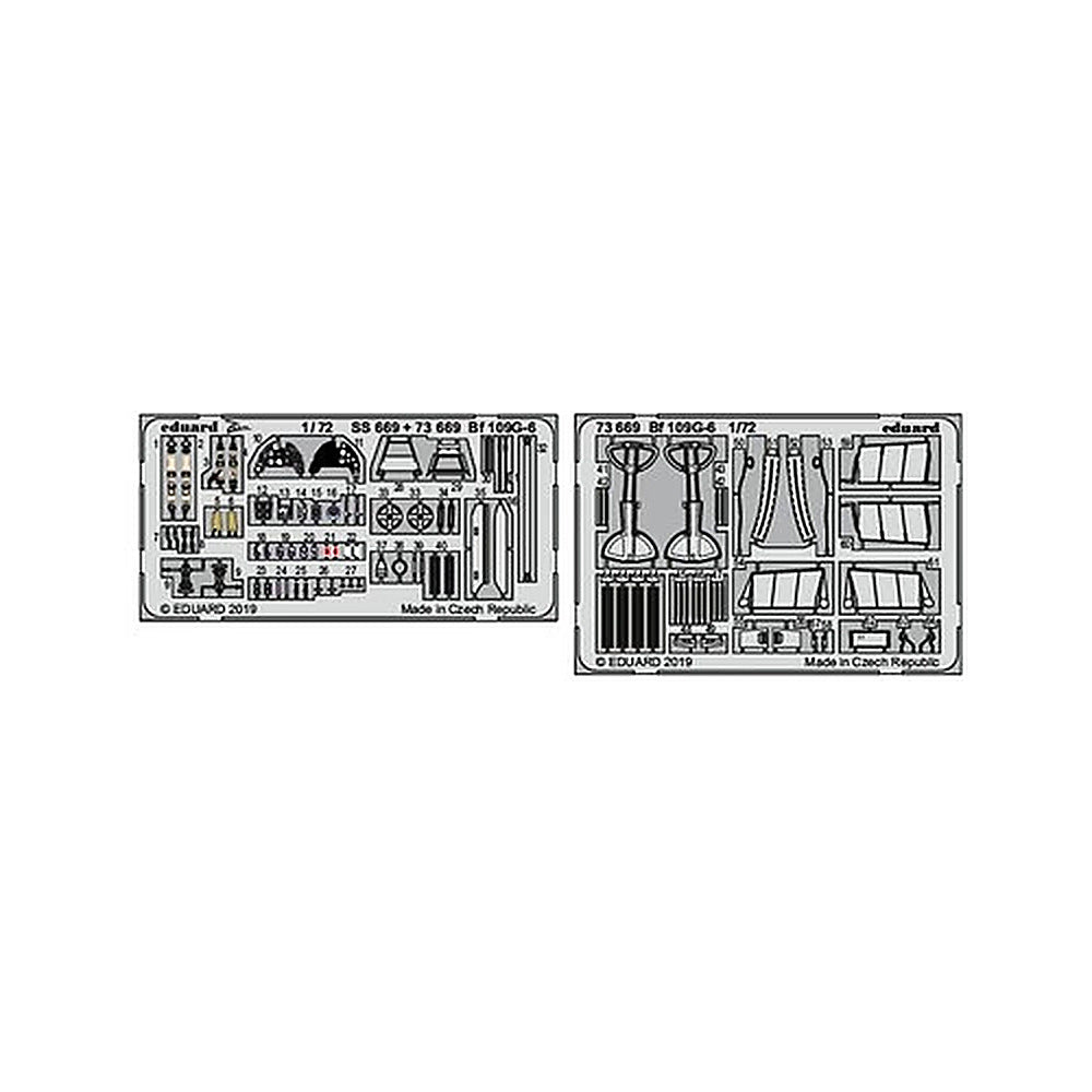eduard 73669 1 72 for tam pre painted photo etch detail set