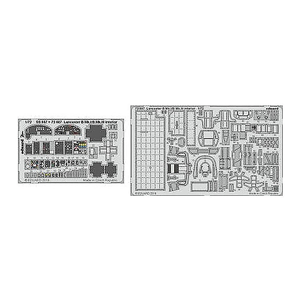 eduard 73687 1 72 lancaster b mk i b mk iii interior for air