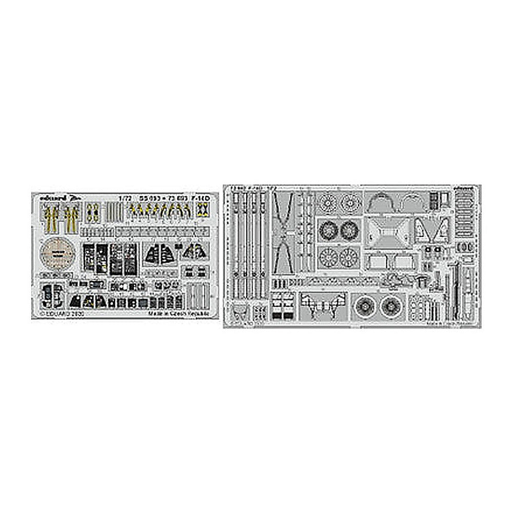 eduard 73693 1 72 f 14d for lnr pre painted