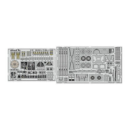 eduard 73693 1 72 f 14d for lnr pre painted