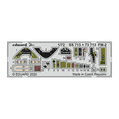eduard 73713 1 72 for ahy pre painted photo etch detail set