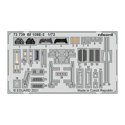 eduard 73739 1 72 for shy pre painted photo etch detail set