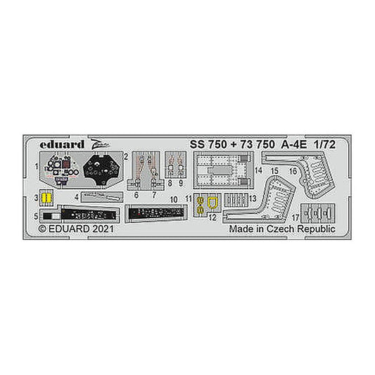 eduard 73750 1 72 a 4e for fjm hobby 2000 pre painted