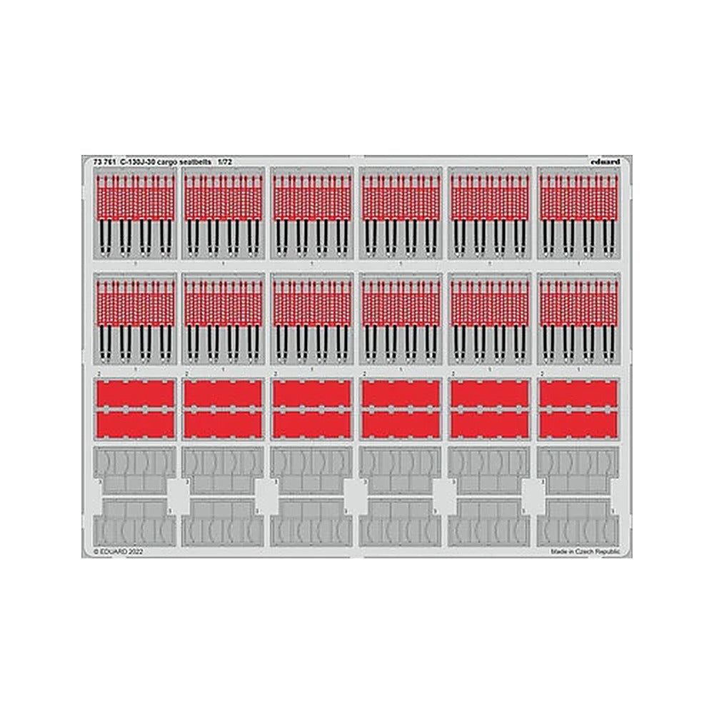 eduard 73761 1 72 seatbelts for zve pre painted