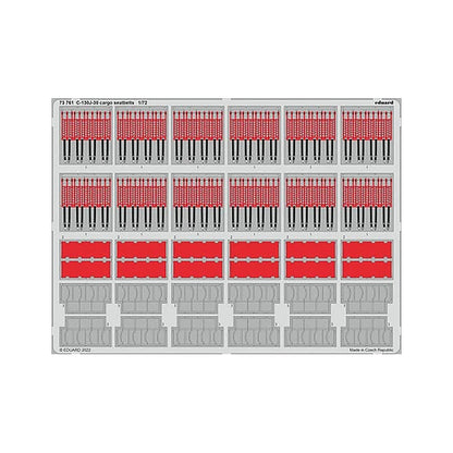 eduard 73761 1 72 seatbelts for zve pre painted