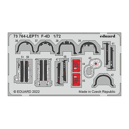 eduard 73764 1 72 f 4d for fine molds photo etch detail set