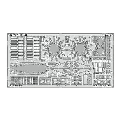 eduard 73773 1 72 f 15e for rmg pre painted