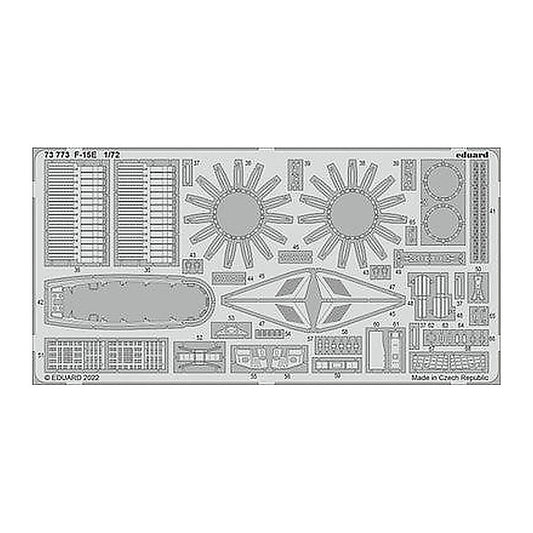 eduard 73773 1 72 f 15e for rmg pre painted