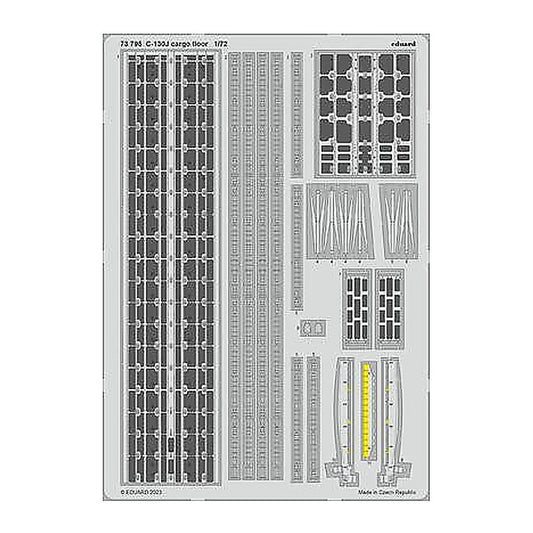 eduard 73795 1 72 c 130j cargo floor for zvezda