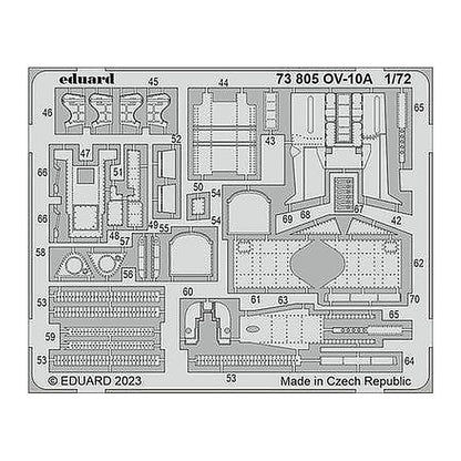 eduard 73805 1 72 ov 10a for icm kit photo etch detail set