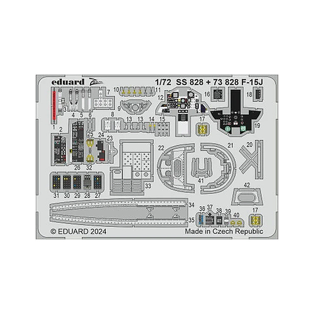 eduard 73828 1 72 f 15j photo etch for fine molds