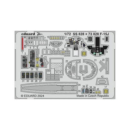eduard 73828 1 72 f 15j photo etch for fine molds