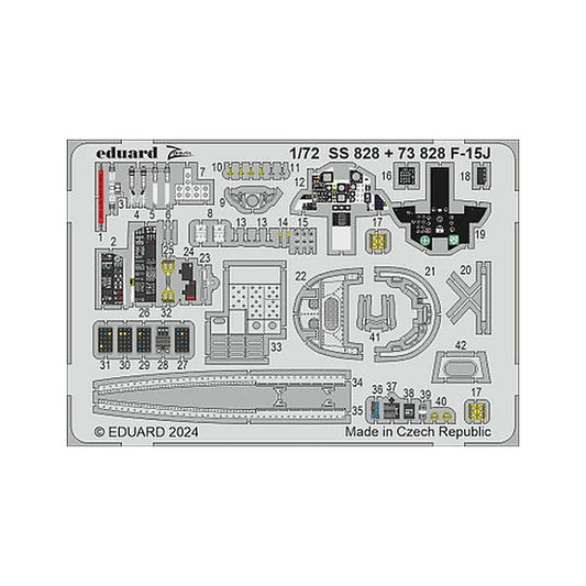 eduard 73828 1 72 f 15j photo etch for fine molds