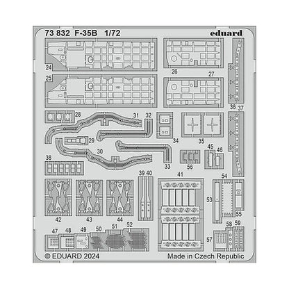 eduard 73832 1 72 f 35b photo etch set for tamiya