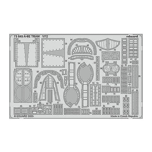 eduard 73845 1 72 a 6e tram photo etched set for trumpeter kit