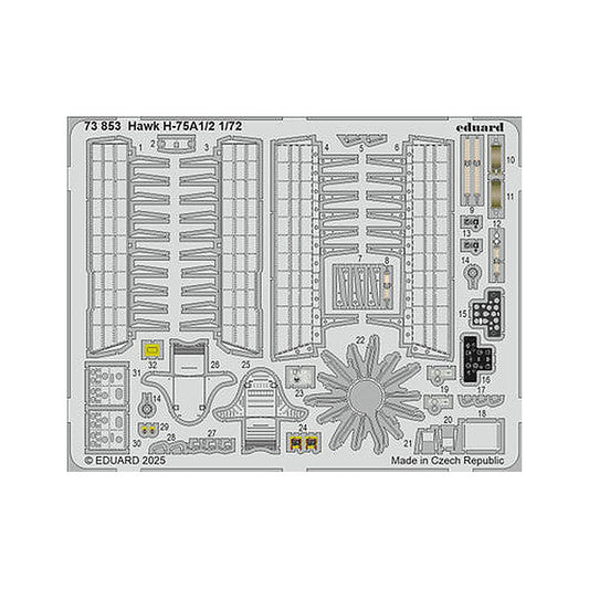 eduard 73853 1 72 hawk h 75a1 2