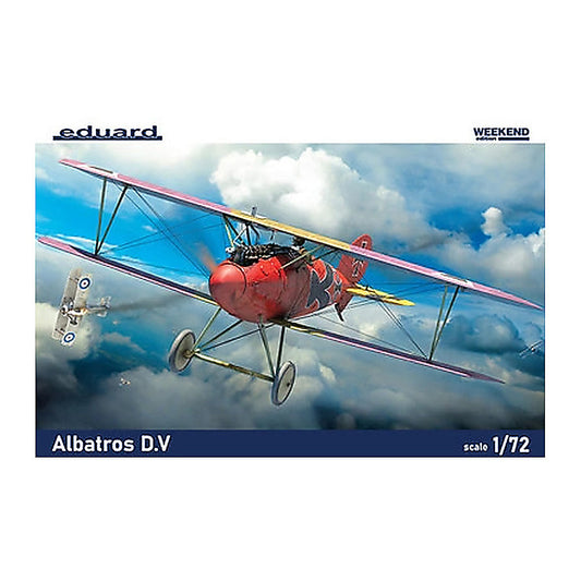 eduard 7406 1 72 albatros d v german biplane fighter plastic kit