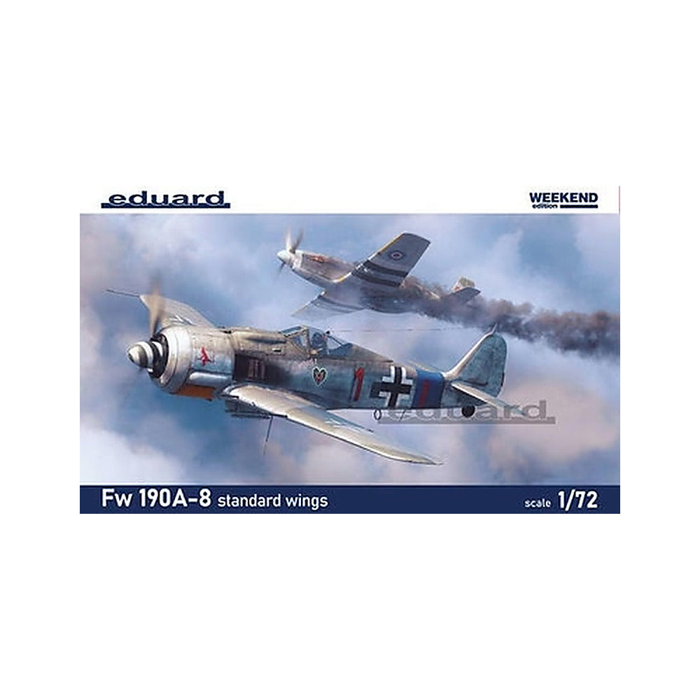 eduard 7463 1 72 wwi fw190a8 german fighter plastic kit