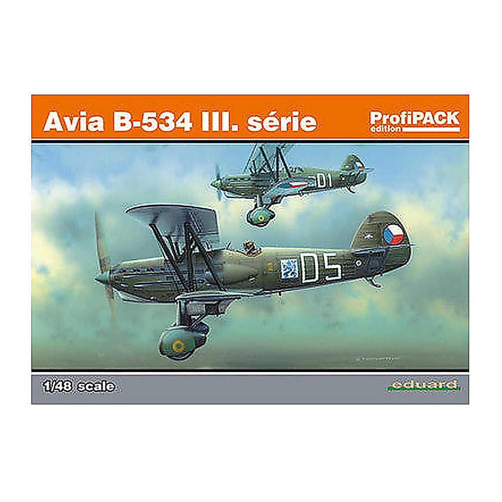 eduard 8191 1 48 avia b534 iii series biplane fighter profi pack