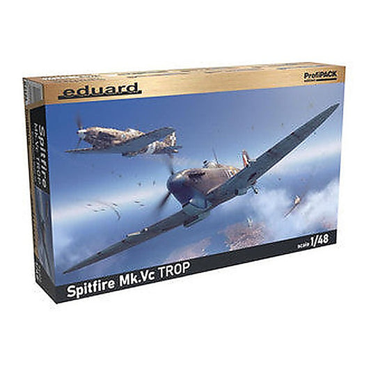 eduard 82126 1 48 spitfire mk vc trop profipack edition