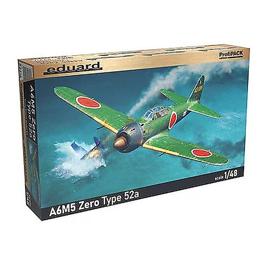 eduard 82216 1 48 zero type 52a profipack plastic model kit