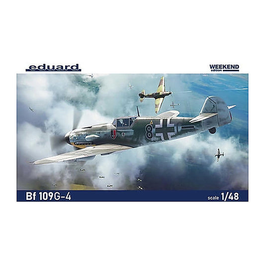 eduard 84203 1 48 bf 109g 4 weekend edition plastic model kit