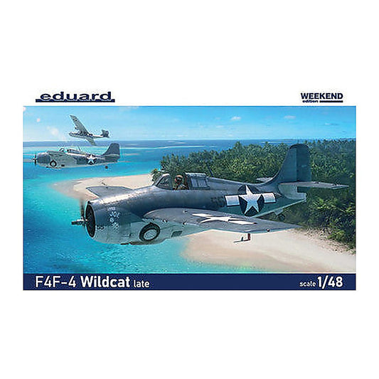 eduard 84204 1 48 wildcat late weekend edition plastic model kit