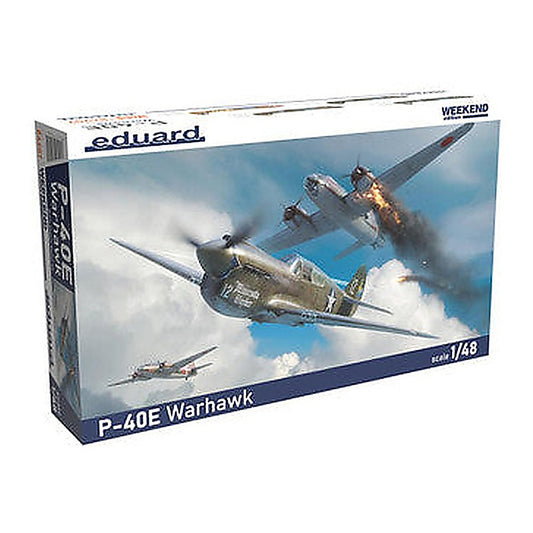 eduard 84207 1 48 p 40e warhawk weekend edition plastic model kit
