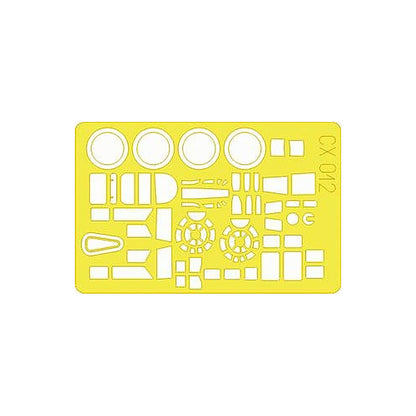 eduard cx012 1 72 mask b 17f for hasegawa canopy mask set