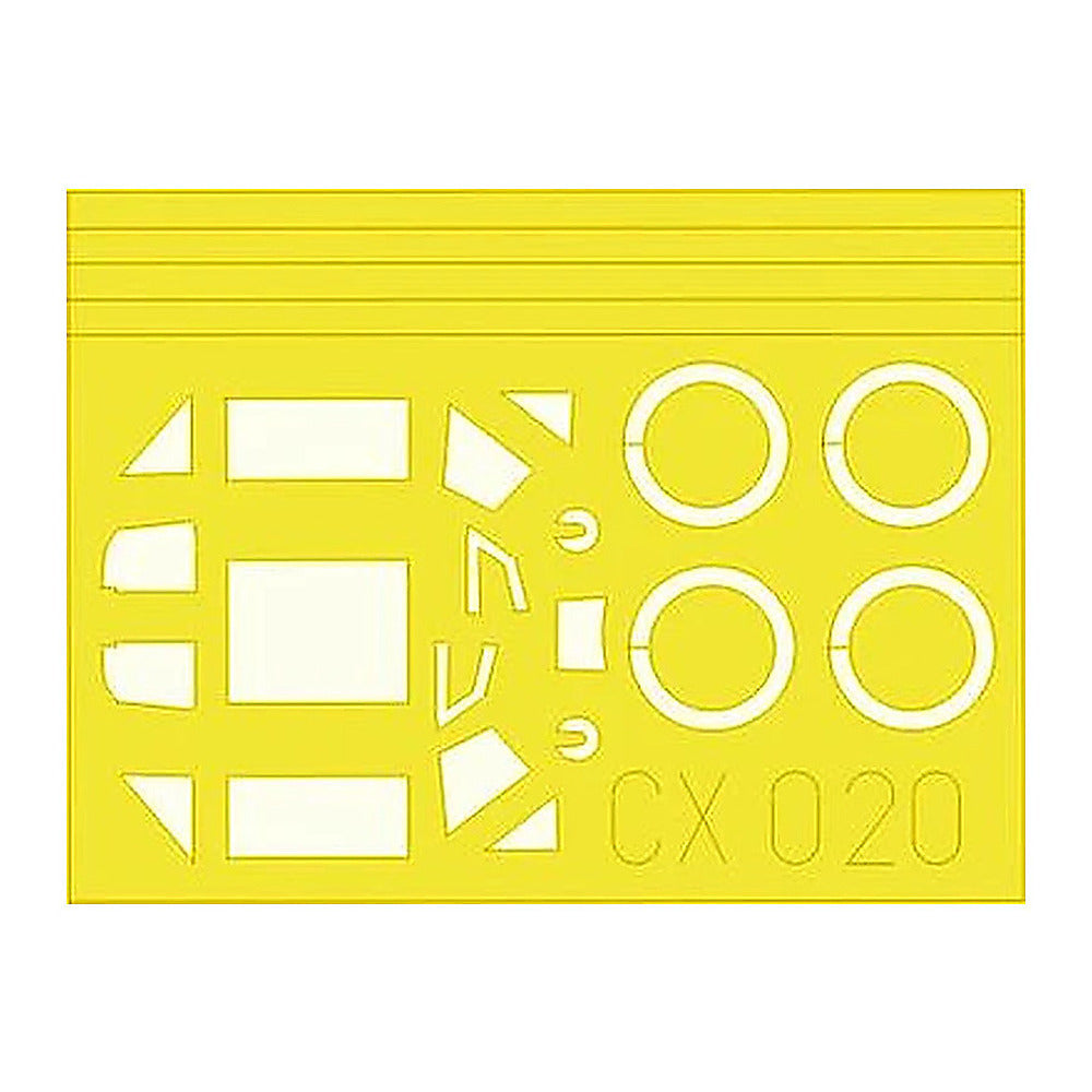 eduard cx020 1 72 mask bf 109e 3 for tamiya canopy mask set