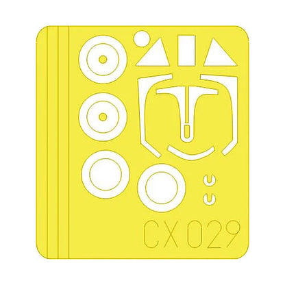 eduard cx029 1 72 mask fw 190a for tamiya canopy mask set